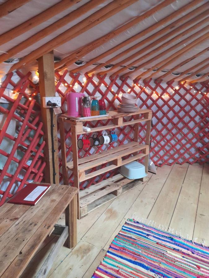 Alder Yurt Wych Elm Glamping Helston Exterior photo