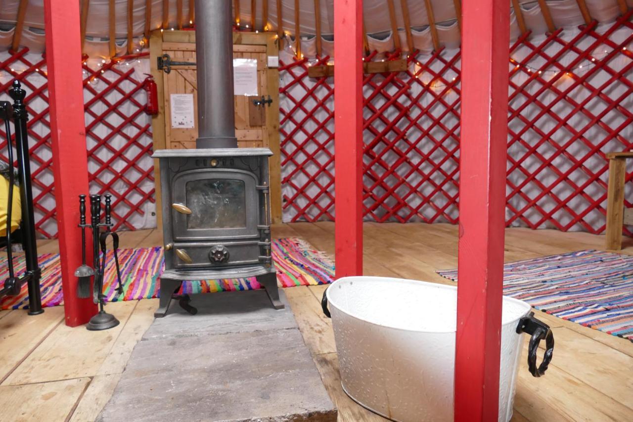 Alder Yurt Wych Elm Glamping Helston Exterior photo